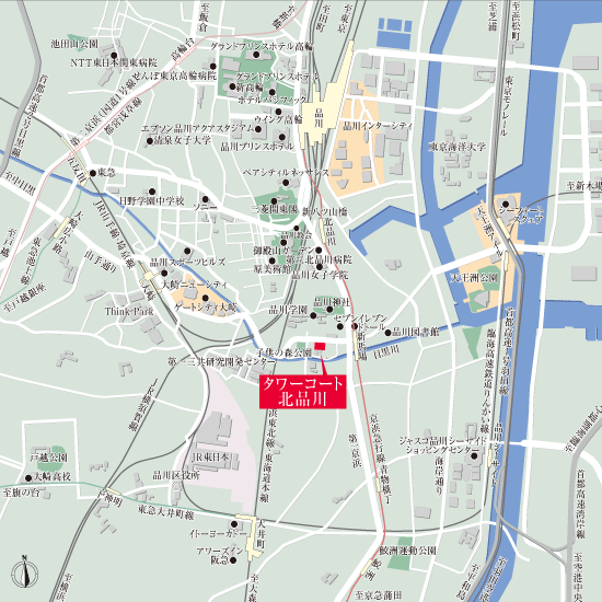 現地案内図